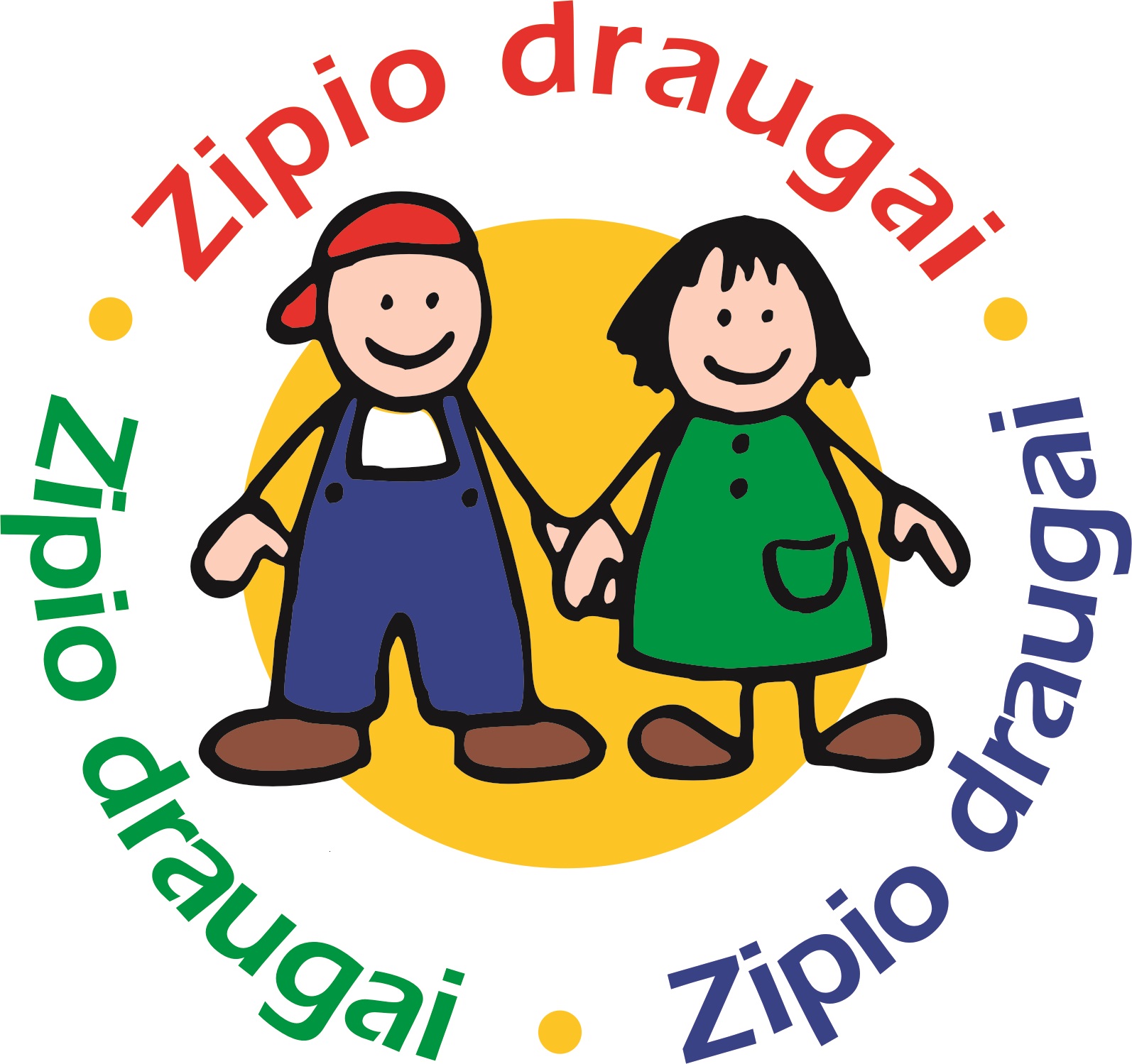 Zipio draugai logo Lietuva